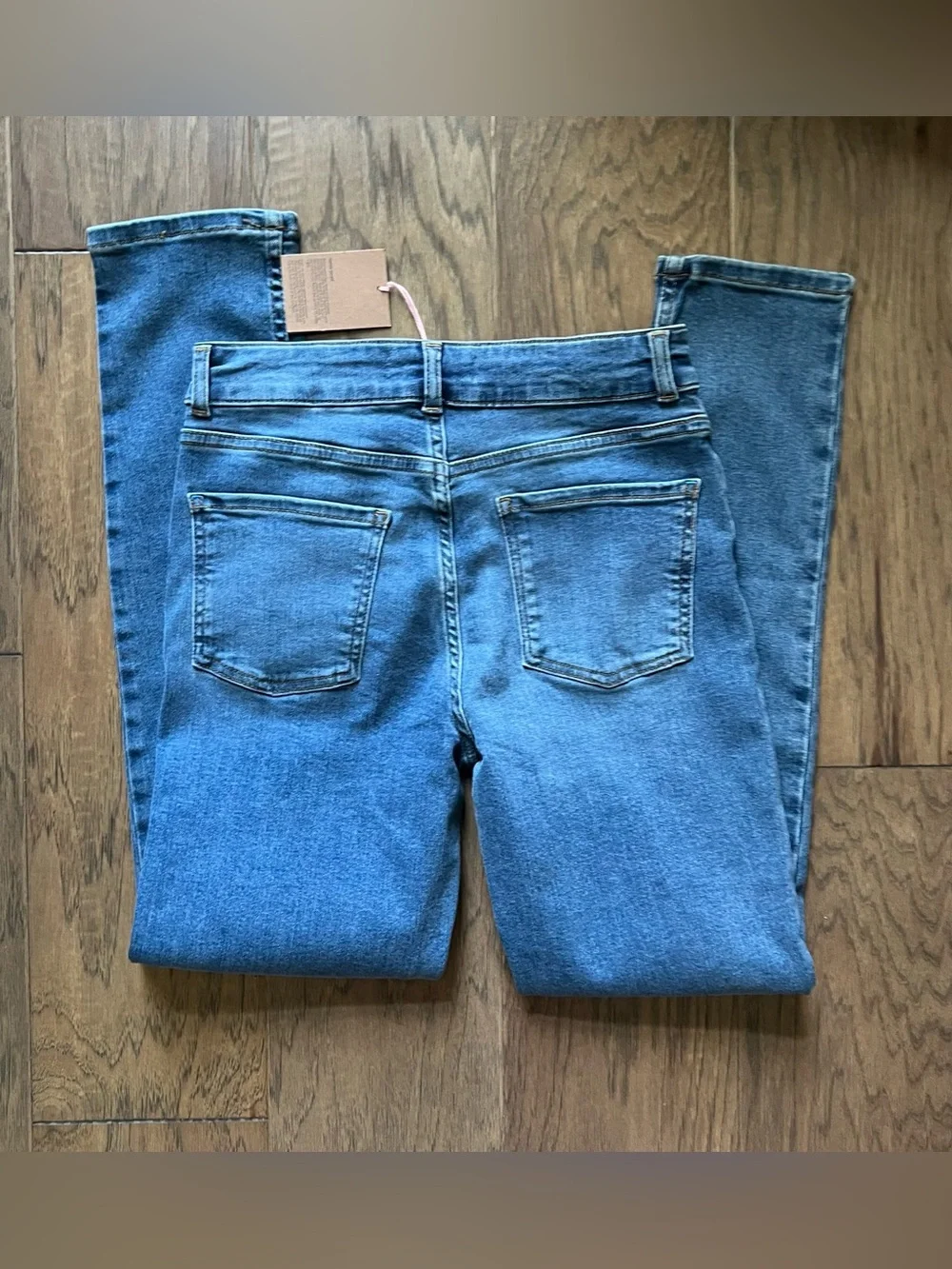 Mini Boden Girls 13Y 158cm Slim Denim Jeggings Skinny Jeans Adjustable Waist New